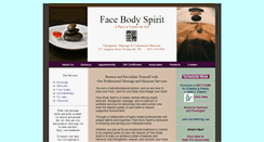 Desktop Screenshot of facebodyspirit.net